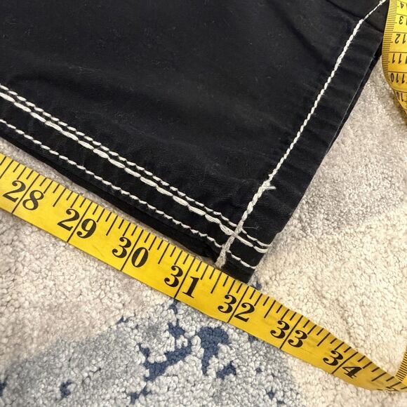 Rock Revival ELIAS Straight Black Jeans Mens 38 CUSTOM WAIST (See Measurements) - Picture 10 of 14